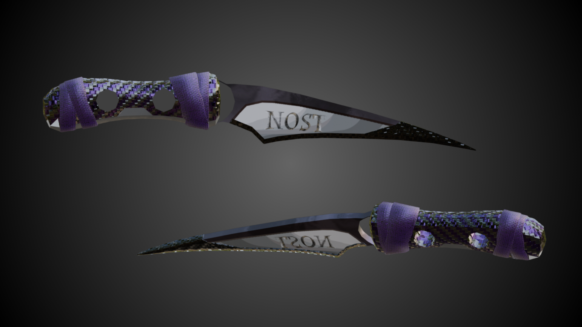 Petit Couteau Violet